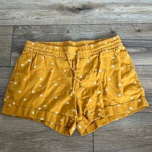 flower summer shorts